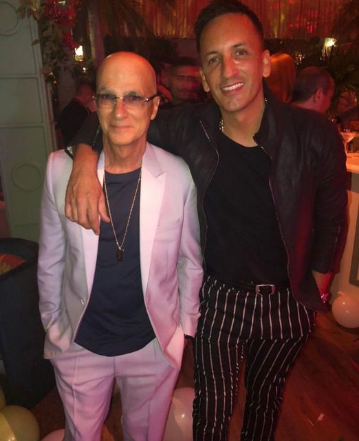 Jimmy Iovine with Clinton Sparks